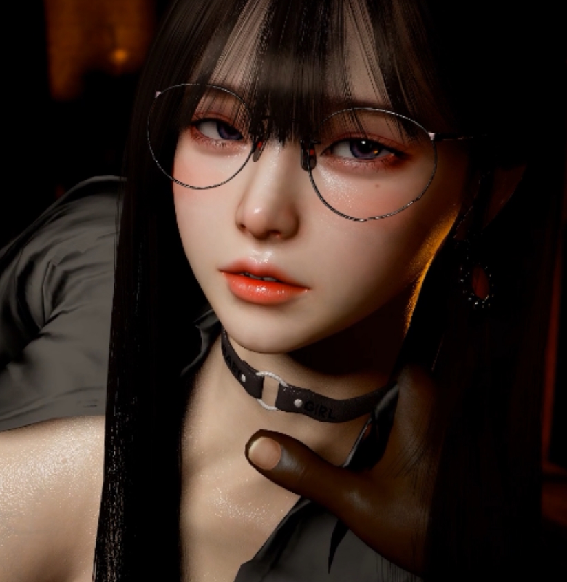 [转载搬运][VAM]超美眼镜女神+粉毛女仆媚黑之旅完整步兵版1V4.4G，顶级素质1080HD社保福利