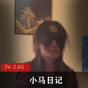 抖音旧资源小马日记合集3V2.6G,学生空姐老师自拍